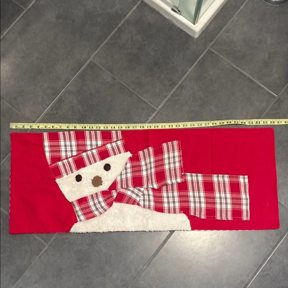 Festive Snowman Pillow Cover